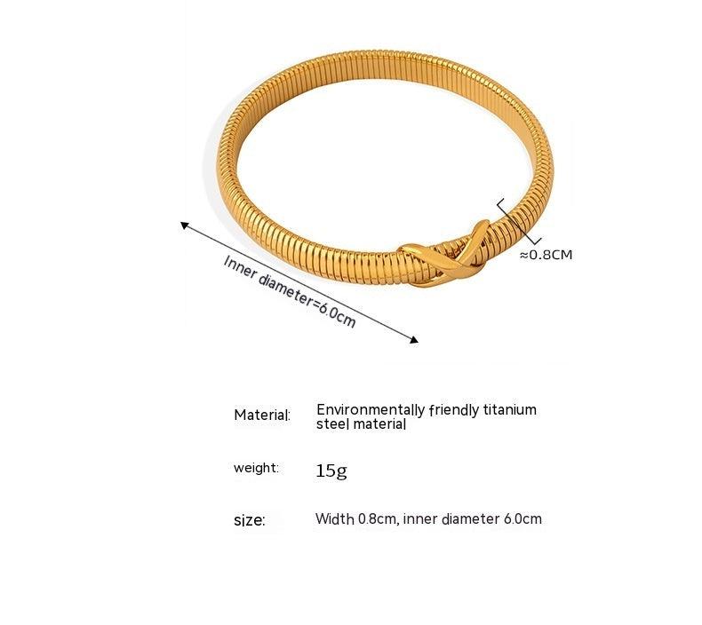Custom Knot Elegance Bracelet