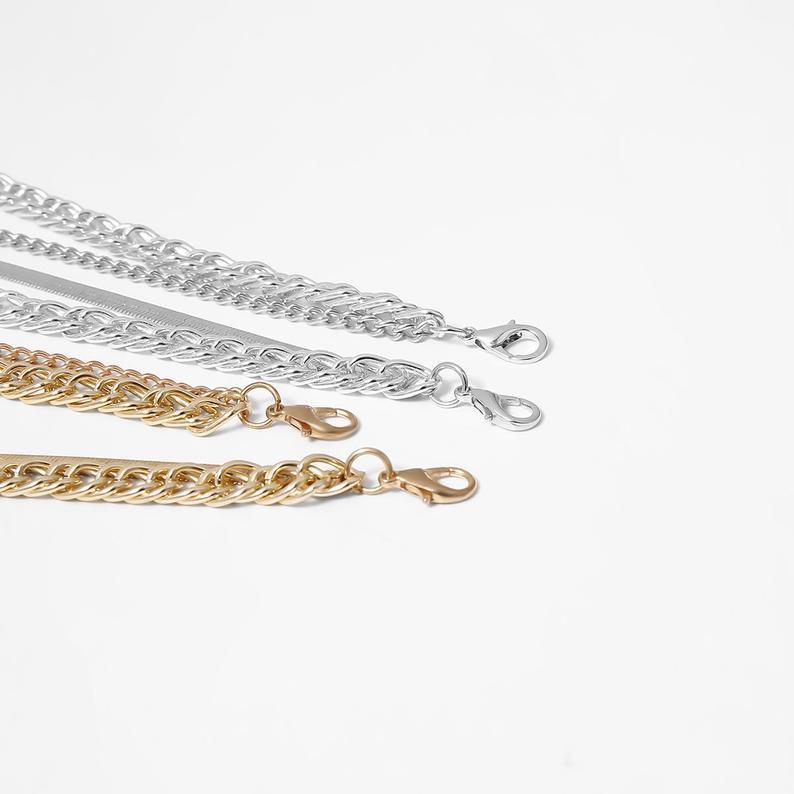 Multi-Layer Snake Bone Necklace