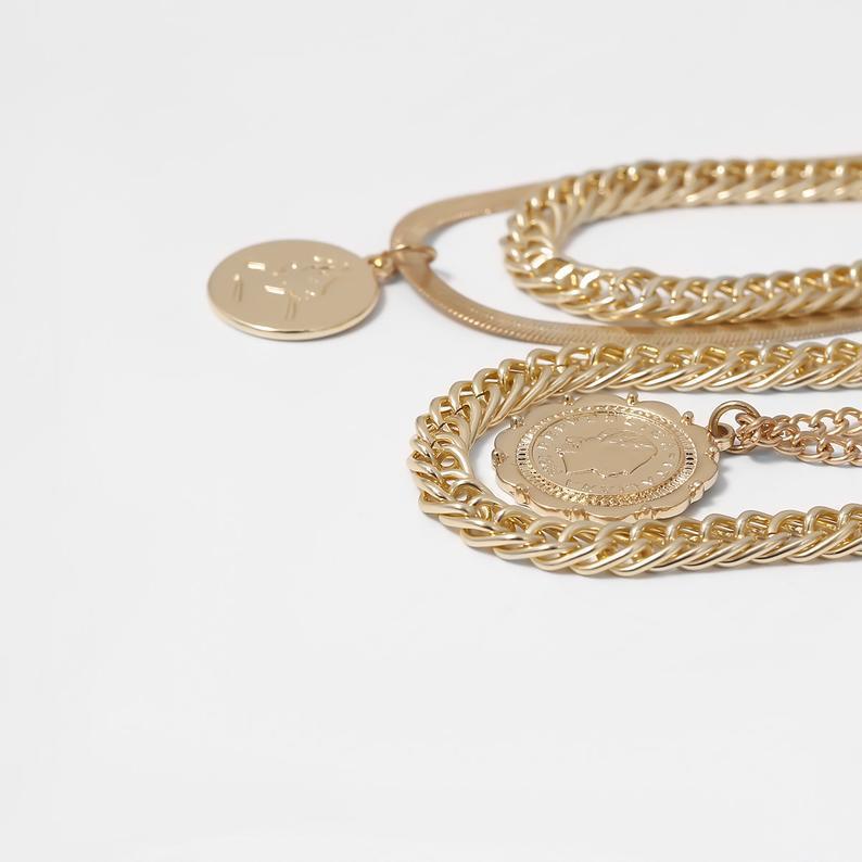 Multi-Layer Snake Bone Necklace