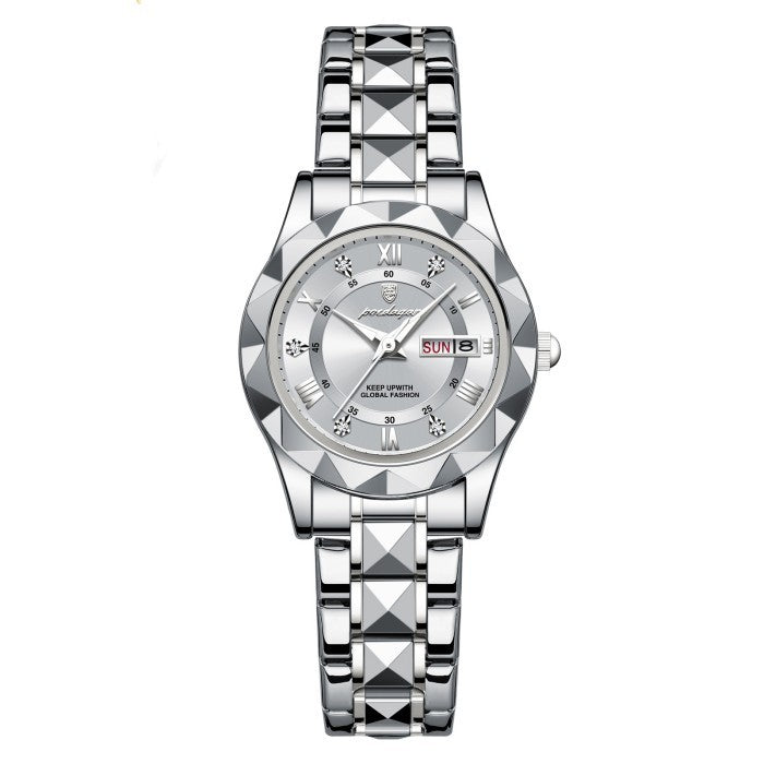 Luminous Waterproof Dual Calendar Watch