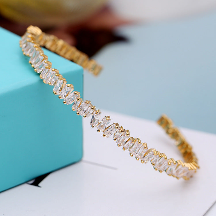 Zircon Trend All-Match Bracelet