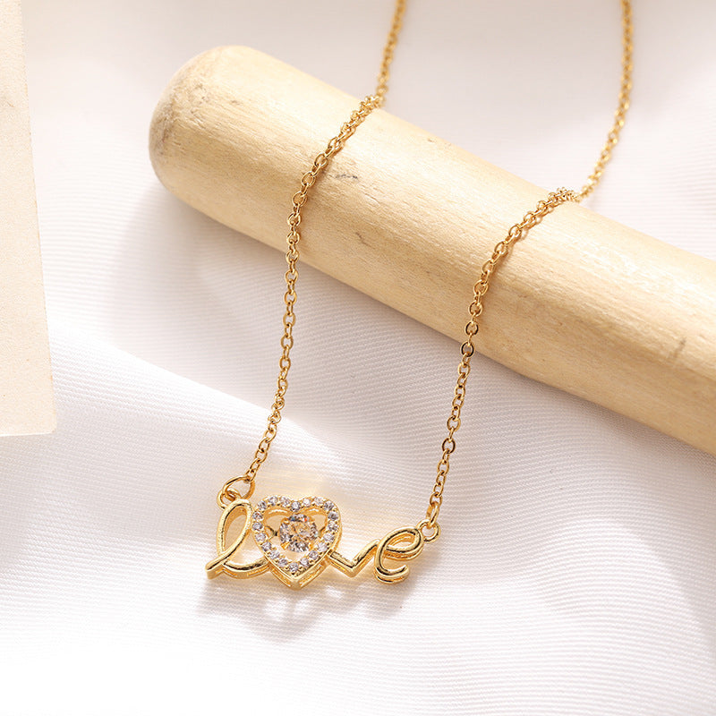 Women's Stainless Steel Love Necklace