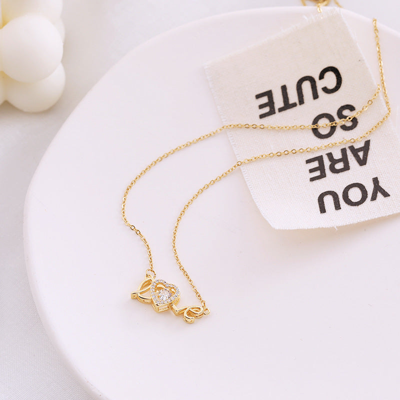 Women's Stainless Steel Love Necklace