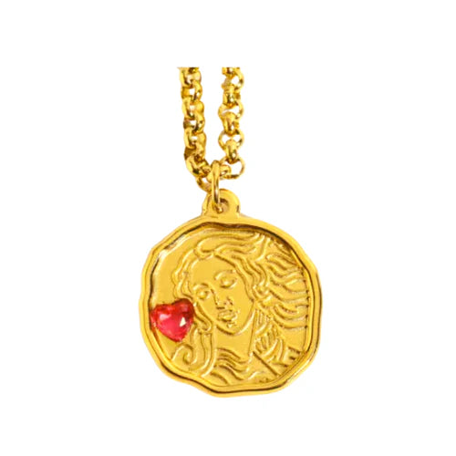 Divine Antique Steel Necklace