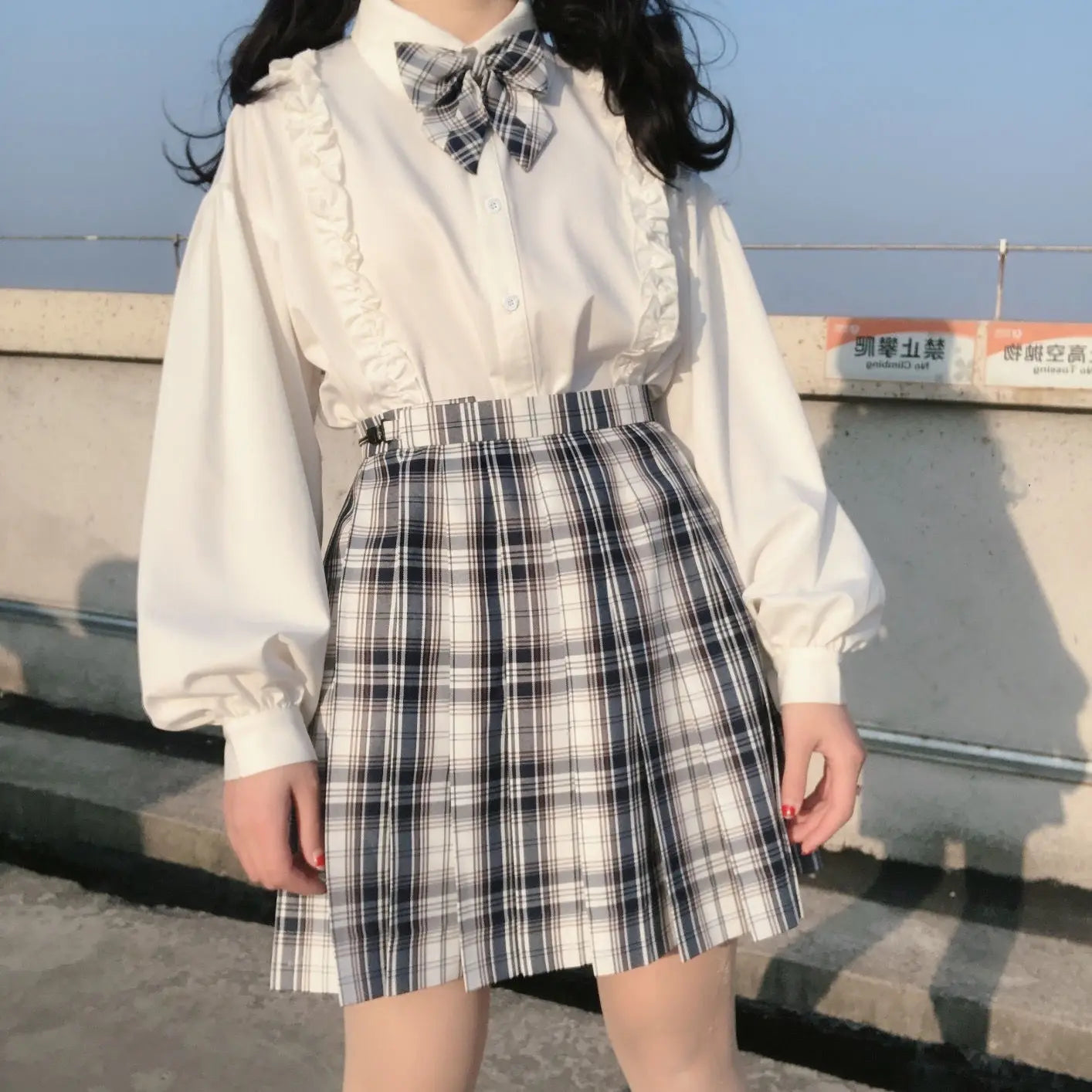 Autumn Lolita Loose Bishop Blouse