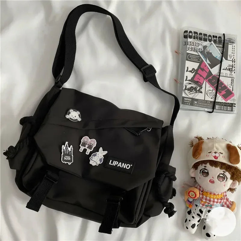 Large Capacity Nylon Crossbody Handbags