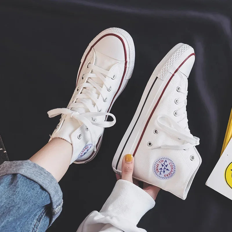 Korean Style High top canvas shoes