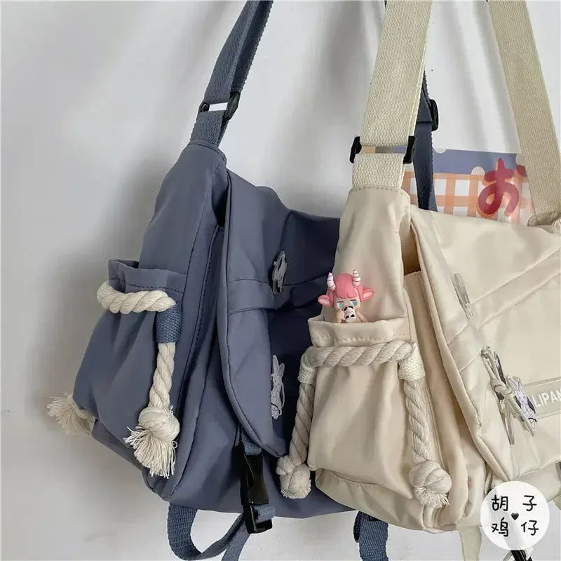 Large Capacity Nylon Crossbody Handbags
