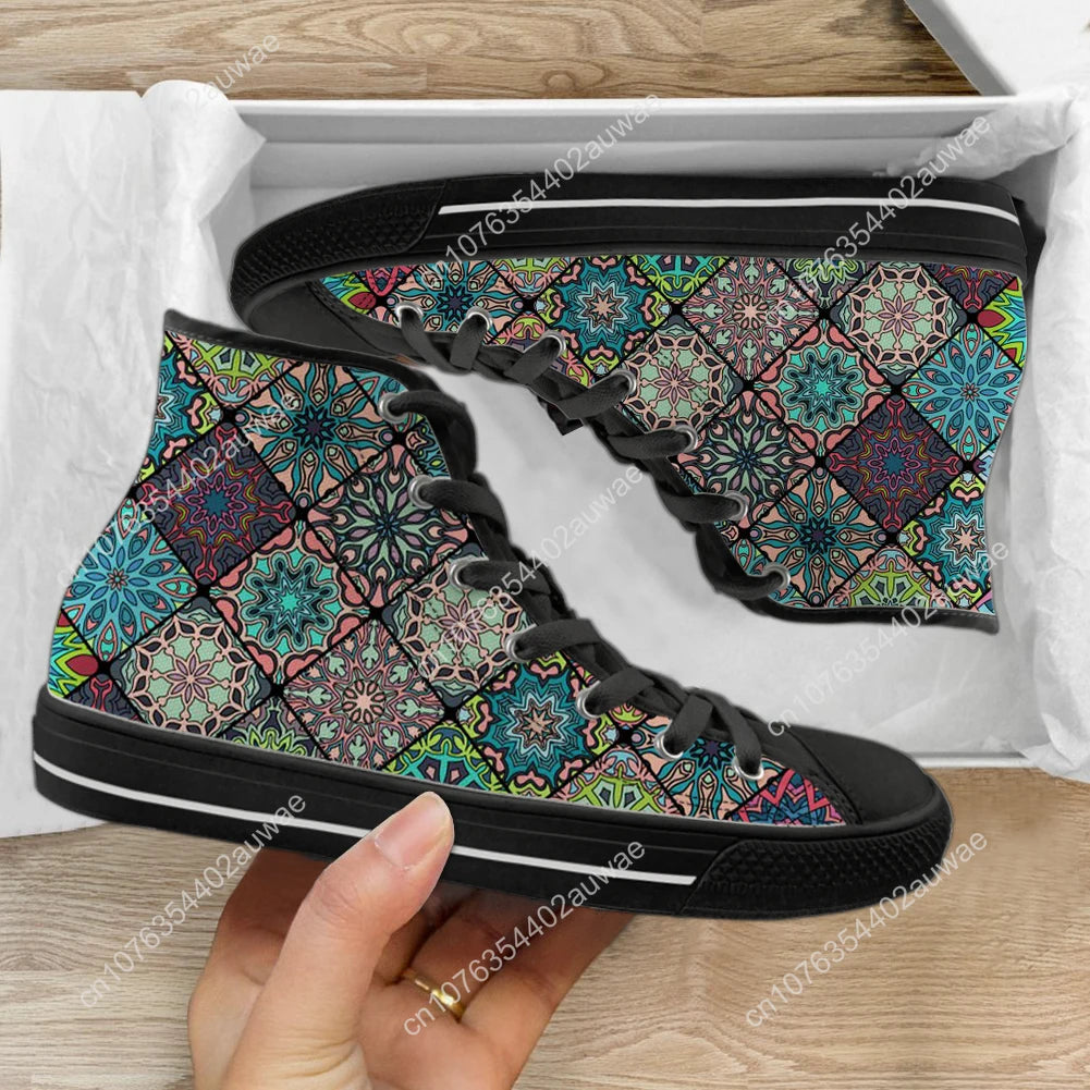Bohemia Mandala Print Women Sneakers
