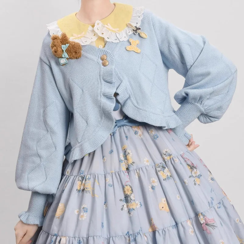 Japanese Kawaii Lolita Knitted Cardigan