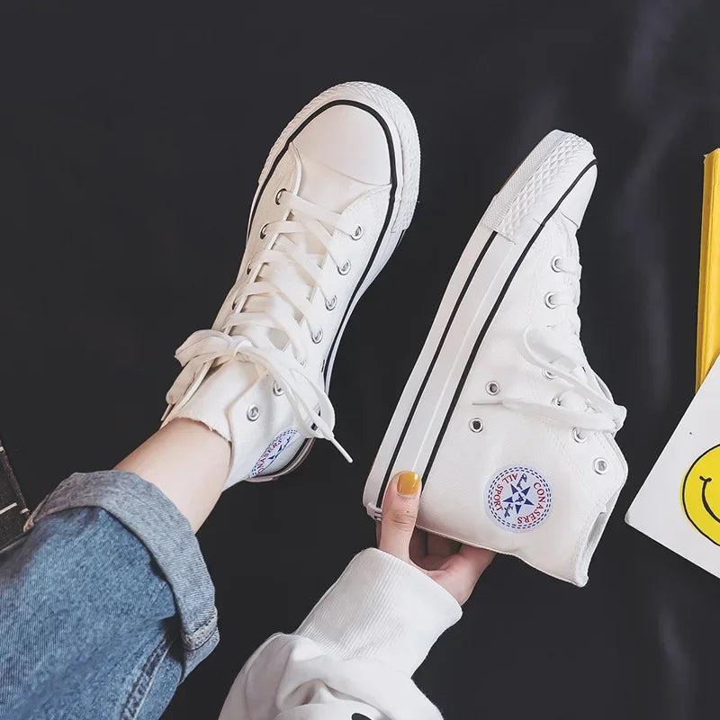 Korean Style High top canvas shoes