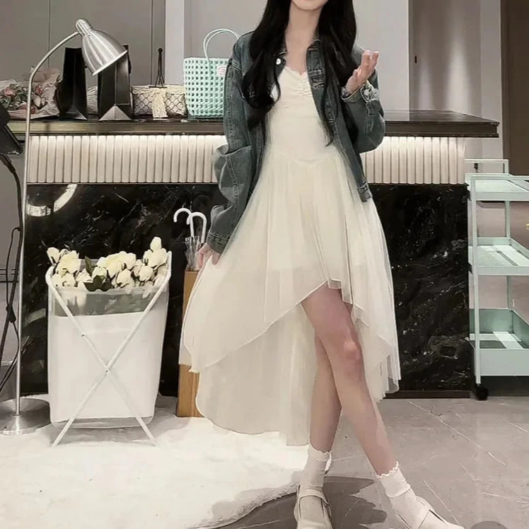 French Style Sweetwaist-fitted Dress