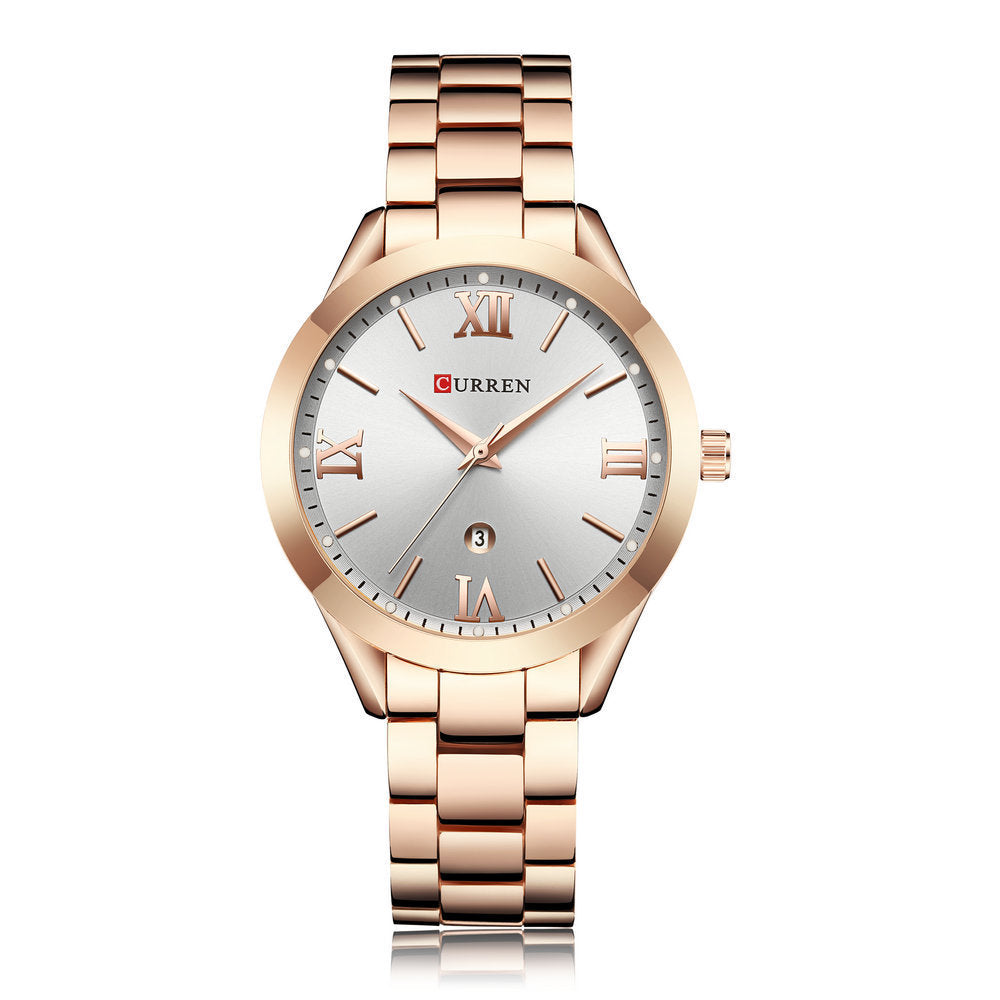 Rose Gold Quartz Watch