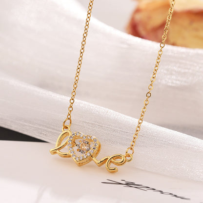 Women's Stainless Steel Love Necklace