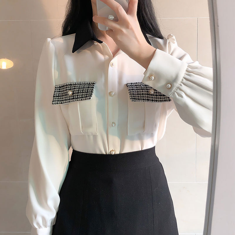 Vintage Chiffon Shirt