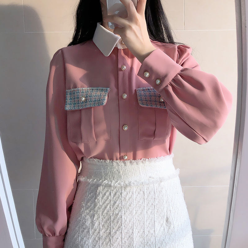 Vintage Chiffon Shirt