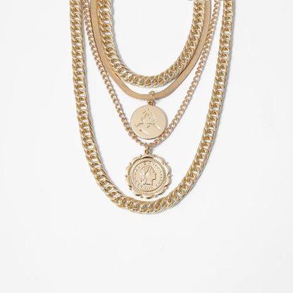 Multi-Layer Snake Bone Necklace