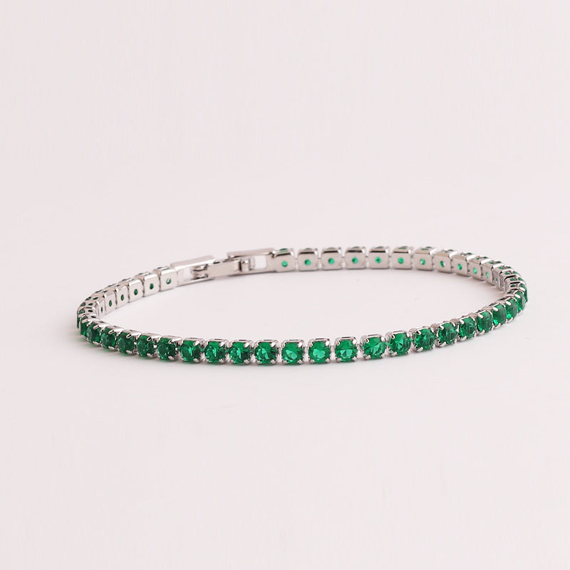 Green Zircon Pull Bracelet