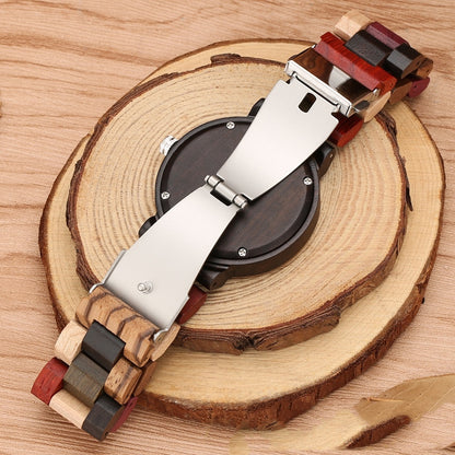 Colored Wood Quartz Watch