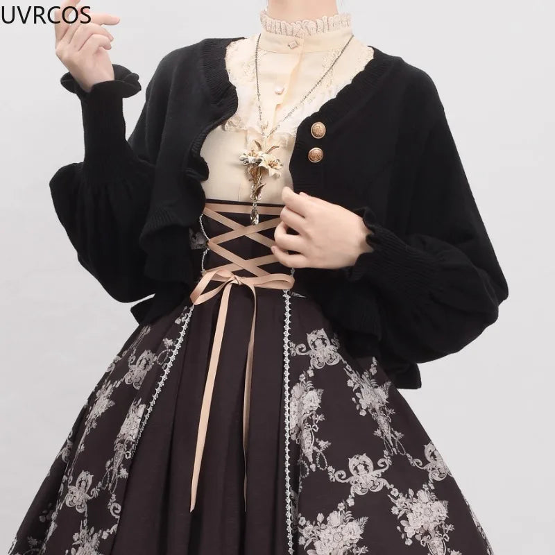 Japanese Kawaii Lolita Knitted Cardigan