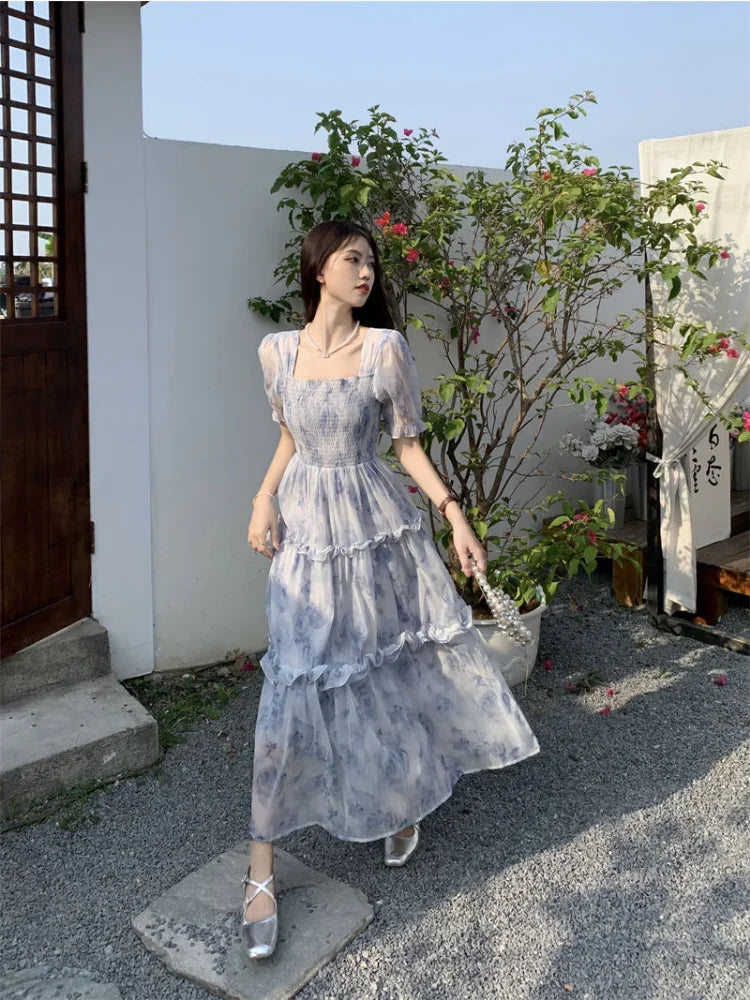 Women Korean Style Elegant Chic Dresses