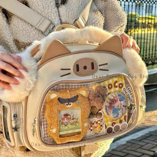 Cute Korean Kawaii Cat Ita Bag