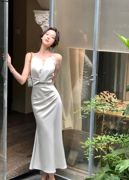 Elegant Korean Mermaid Dress