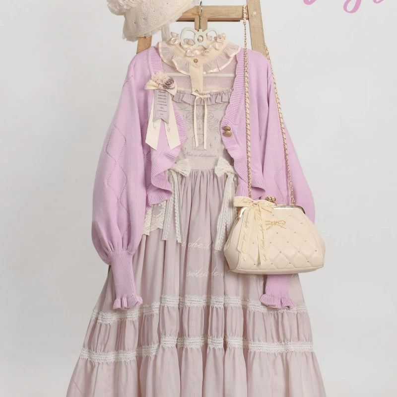 Japanese Kawaii Lolita Knitted Cardigan