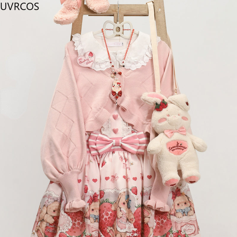 Japanese Kawaii Lolita Knitted Cardigan