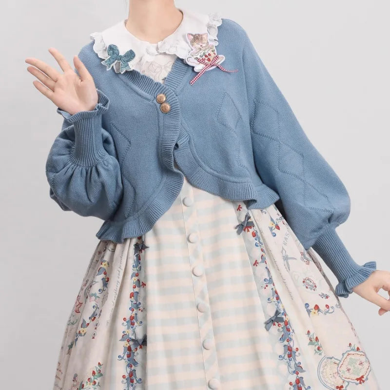 Japanese Kawaii Lolita Knitted Cardigan