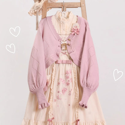 Japanese Kawaii Lolita Knitted Cardigan