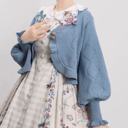 Japanese Kawaii Lolita Knitted Cardigan