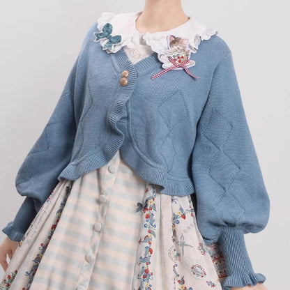 Japanese Kawaii Lolita Knitted Cardigan