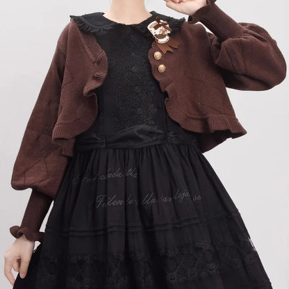 Japanese Kawaii Lolita Knitted Cardigan