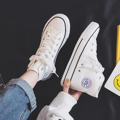 Korean Style High top canvas shoes