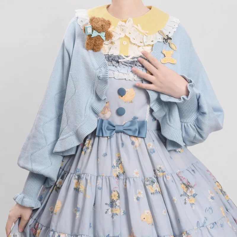 Japanese Kawaii Lolita Knitted Cardigan