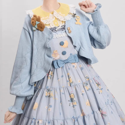 Japanese Kawaii Lolita Knitted Cardigan